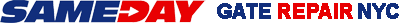 Same Day Gate Repair logo